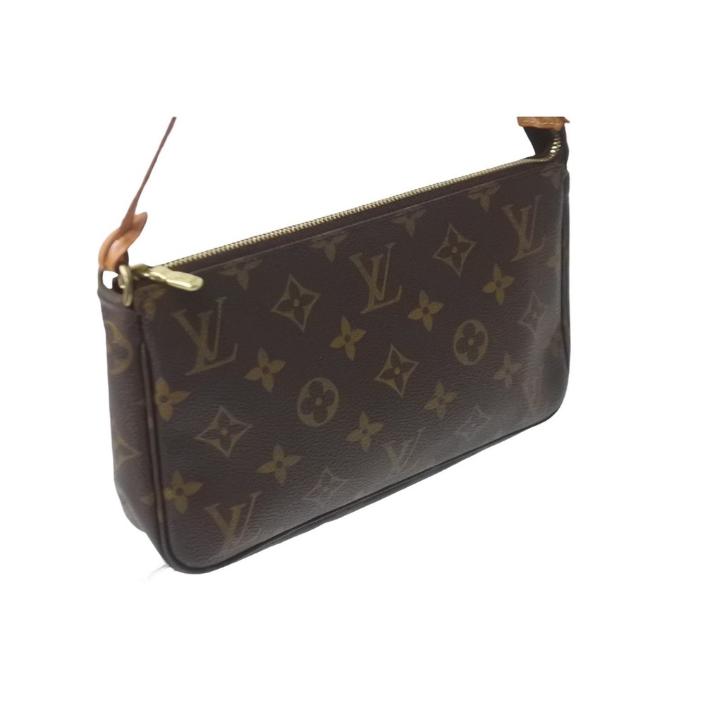 Louis Vuitton Pochette Monogram Accessoires Pouch Brown Accessory - Picture 3 of 9